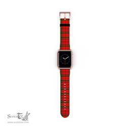 Scottish Munro Modern Clan Tartan Watch Band Apple Watch Style Scottish Plaid Tartan Plaid