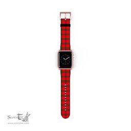 Scottish MacNab Modern Clan Tartan Watch Band Apple Watch Style Scottish Plaid Tartan Plaid