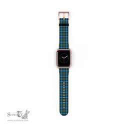 Scottish Fergusson Ancient Clan Tartan Watch Band Apple Watch Style Scottish Plaid Tartan Plaid