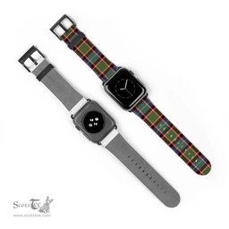 Scottish Stirling Bannockburn Clan Tartan Watch Band Apple Watch Style Scottish Plaid Tartan Plaid