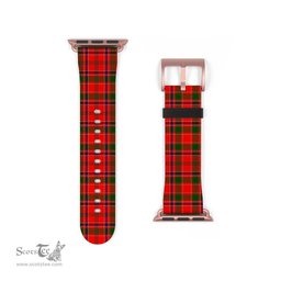 Scottish Munro Modern Clan Tartan Watch Band Apple Watch Style Scottish Plaid Tartan Plaid