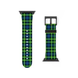 Scottish Campbell of Breadalbane Ancient Clan Tartan Watch Band Apple Watch Style Scottish Plaid Tartan Plaid