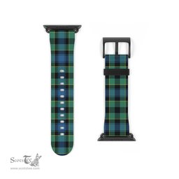 Scottish Mowat Clan Tartan Watch Band Apple Watch Style Scottish Plaid Tartan Plaid