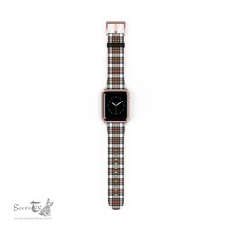 Scottish Stewart Dress Modern Clan Tartan Watch Band Apple Watch Style Scottish Plaid Tartan Plaid