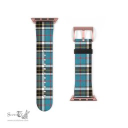 Scottish Thomson Clan Tartan Watch Band Apple Watch Style Scottish Plaid Tartan Plaid