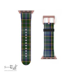 Scottish Manx National Clan Tartan Watch Band Apple Watch Style Scottish Plaid Tartan Plaid