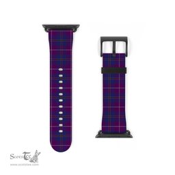 Scottish Pride of Glencoe Clan Tartan Watch Band Apple Watch Style Scottish Plaid Tartan Plaid