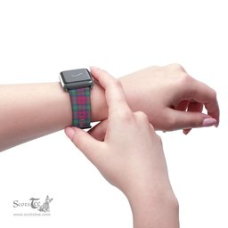 Scottish Lindsay Ancient Clan Tartan Watch Band Apple Watch Style Scottish Plaid Tartan Plaid