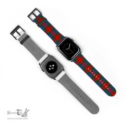 Scottish Mar Clan Tartan Watch Band Apple Watch Style Scottish Plaid Tartan Plaid