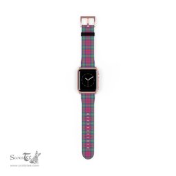 Scottish Lindsay Ancient Clan Tartan Watch Band Apple Watch Style Scottish Plaid Tartan Plaid