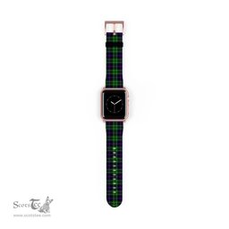 Scottish Leslie Hunting Clan Tartan Watch Band Apple Watch Style Scottish Plaid Tartan Plaid