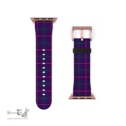Scottish Pride of Glencoe Clan Tartan Watch Band Apple Watch Style Scottish Plaid Tartan Plaid