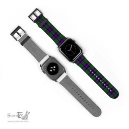 Scottish Armstrong Modern Clan Tartan Watch Band Apple Watch Style Scottish Plaid Tartan Plaid