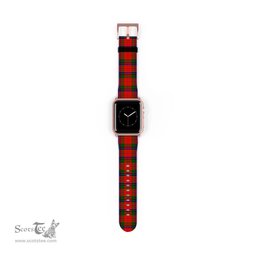 Scottish Nicolson Modern Clan Tartan Watch Band Apple Watch Style Scottish Plaid Tartan Plaid