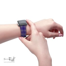 Scottish Ochterlony Clan Tartan Watch Band Apple Watch Style Scottish Plaid Tartan Plaid