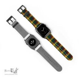 Scottish MacMillan Old Modern Clan Tartan Watch Band Apple Watch Style Scottish Plaid Tartan Plaid