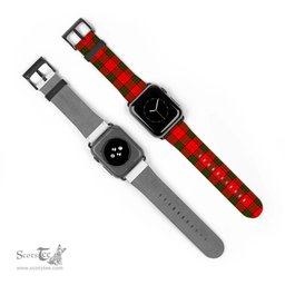 Scottish Maxwell Modern Clan Tartan Watch Band Apple Watch Style Scottish Plaid Tartan Plaid