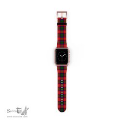 Scottish Hopkirk Clan Tartan Watch Band Apple Watch Style Scottish Plaid Tartan Plaid