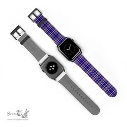 Scottish Ochterlony Clan Tartan Watch Band Apple Watch Style Scottish Plaid Tartan Plaid