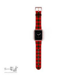 Scottish Kerr Modern Clan Tartan Watch Band Apple Watch Style Scottish Plaid Tartan Plaid