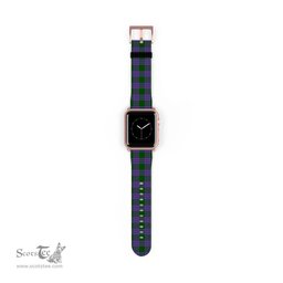 Scottish Elphinstone Clan Tartan Watch Band Apple Watch Style Scottish Plaid Tartan Plaid