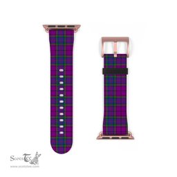Scottish Wardlaw Modern Clan Tartan Watch Band Apple Watch Style Scottish Plaid Tartan Plaid