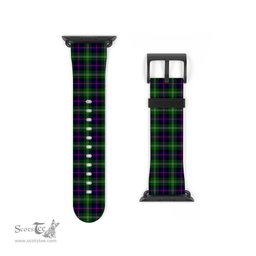 Scottish Sutherland Modern Clan Tartan Watch Band Apple Watch Style Scottish Plaid Tartan Plaid