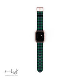 Scottish Urquhart Broad Red Ancient Clan Tartan Watch Band Apple Watch Style Scottish Plaid Tartan Plaid