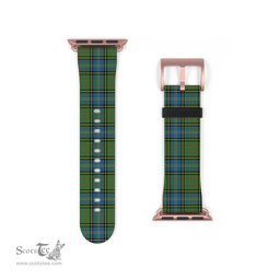 Scottish MacMillan Hunting Ancient Clan Tartan Watch Band Apple Watch Style Scottish Plaid Tartan Plaid