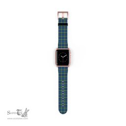 Scottish Lamont Ancient Clan Tartan Watch Band Apple Watch Style Scottish Plaid Tartan Plaid