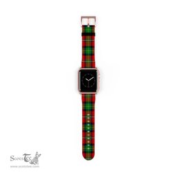 Scottish Fairlie Modern Clan Tartan Watch Band Apple Watch Style Scottish Plaid Tartan Plaid
