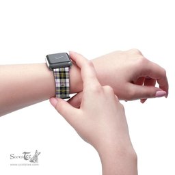 Scottish MacPherson Dress Modern Clan Tartan Watch Band Apple Watch Style Scottish Plaid Tartan Plaid