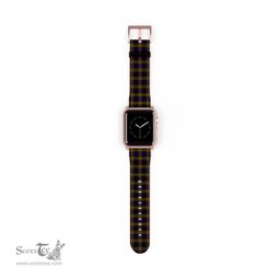 Scottish MacLellan Modern Clan Tartan Watch Band Apple Watch Style Scottish Plaid Tartan Plaid