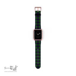 Scottish Sutherland Modern Clan Tartan Watch Band Apple Watch Style Scottish Plaid Tartan Plaid