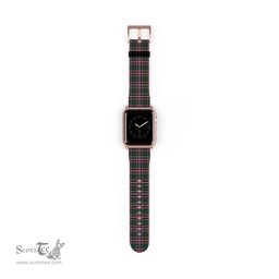 Scottish MacFarlane Hunting Modern Clan Tartan Watch Band Apple Watch Style Scottish Plaid Tartan Plaid
