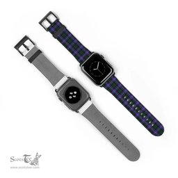 Scottish Hunter Modern Clan Tartan Watch Band Apple Watch Style Scottish Plaid Tartan Plaid