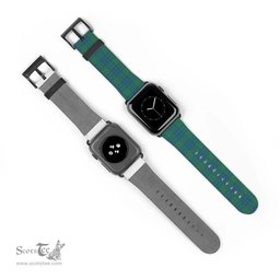 Scottish Montgomery Ancient Clan Tartan Watch Band Apple Watch Style Scottish Plaid Tartan Plaid