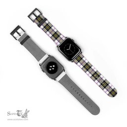 Scottish MacPherson Dress Modern Clan Tartan Watch Band Apple Watch Style Scottish Plaid Tartan Plaid