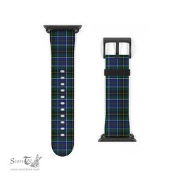 Scottish MacInnes Modern Clan Tartan Watch Band Apple Watch Style Scottish Plaid Tartan Plaid