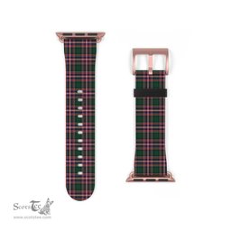 Scottish MacFarlane Hunting Modern Clan Tartan Watch Band Apple Watch Style Scottish Plaid Tartan Plaid