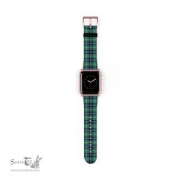 Scottish MacDonald of the Isles Hunting Ancient Clan Tartan Watch Band Apple Watch Style Scottish Plaid Tartan Plaid