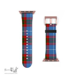 Scottish Dalmahoy Clan Tartan Watch Band Apple Watch Style Scottish Plaid Tartan Plaid