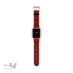 Scottish Stewart of Appin Modern Clan Tartan Watch Band Apple Watch Style Scottish Plaid Tartan Plaid