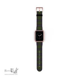 Scottish MacMillan Hunting Modern Clan Tartan Watch Band Apple Watch Style Scottish Plaid Tartan Plaid