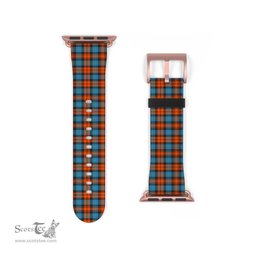 Scottish MacLachlan Ancient Clan Tartan Watch Band Apple Watch Style Scottish Plaid Tartan Plaid