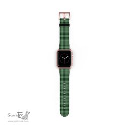 Scottish MacDonald Lord of the Isles Hunting Clan Tartan Watch Band Apple Watch Style Scottish Plaid Tartan Plaid