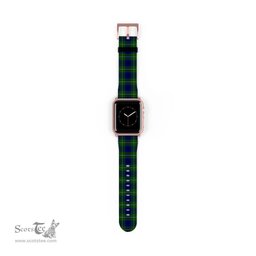 Scottish Johnston Modern Clan Tartan Watch Band Apple Watch Style Scottish Plaid Tartan Plaid