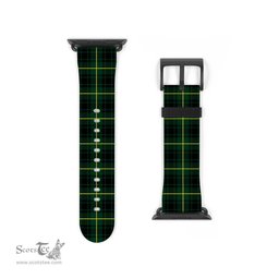 Scottish MacArthur Modern Clan Tartan Watch Band Apple Watch Style Scottish Plaid Tartan Plaid