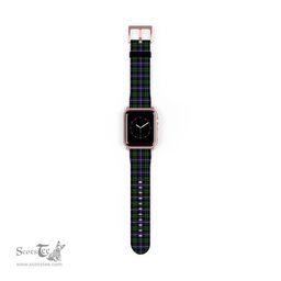 Scottish Galbraith Modern Clan Tartan Watch Band Apple Watch Style Scottish Plaid Tartan Plaid