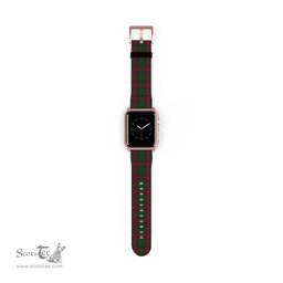 Scottish Cairns Clan Tartan Watch Band Apple Watch Style Scottish Plaid Tartan Plaid